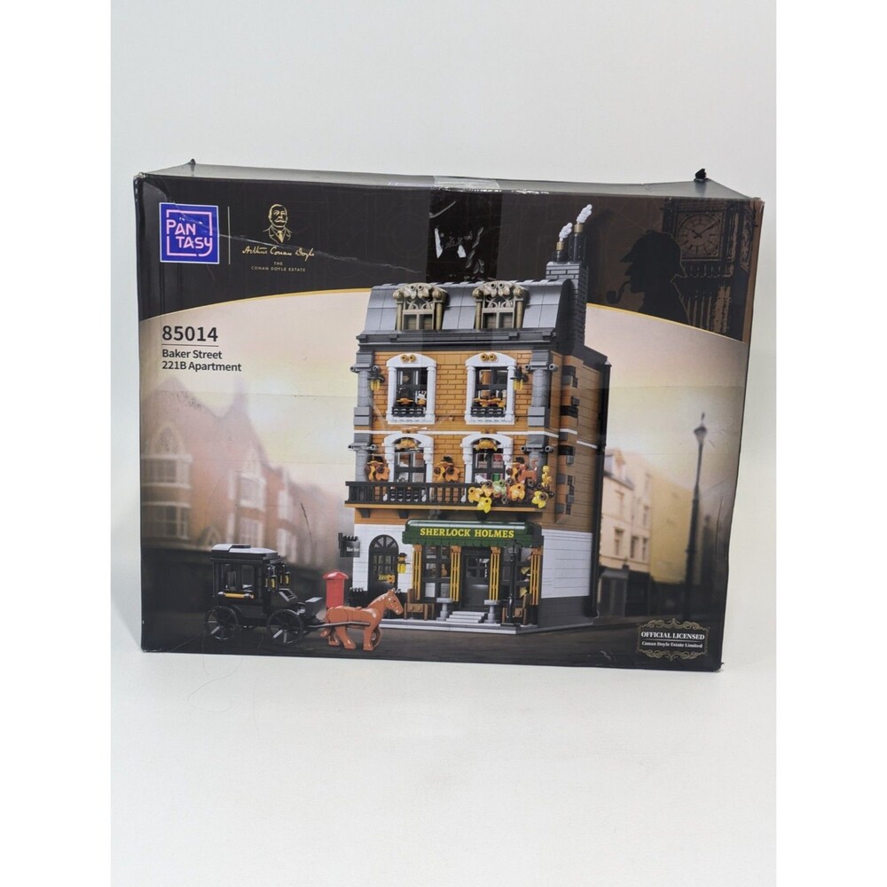 Pantasy X‎ Sherlock Holmes Baker Street 221B Apartment 85014 Building Block Toy